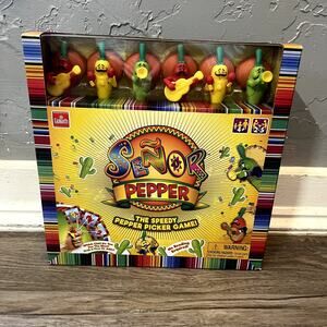 NEW Senor Pepper board game family night games fun‎ party holida